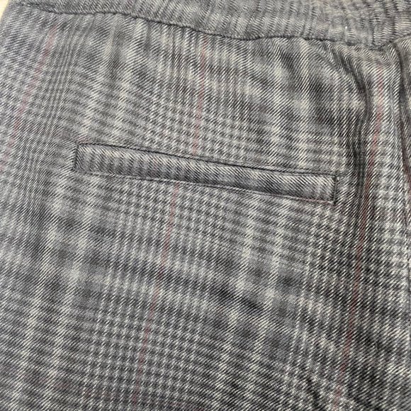 H&M Women's Gray Plaid Dress Pants Size 10 - Picture 7 of 9